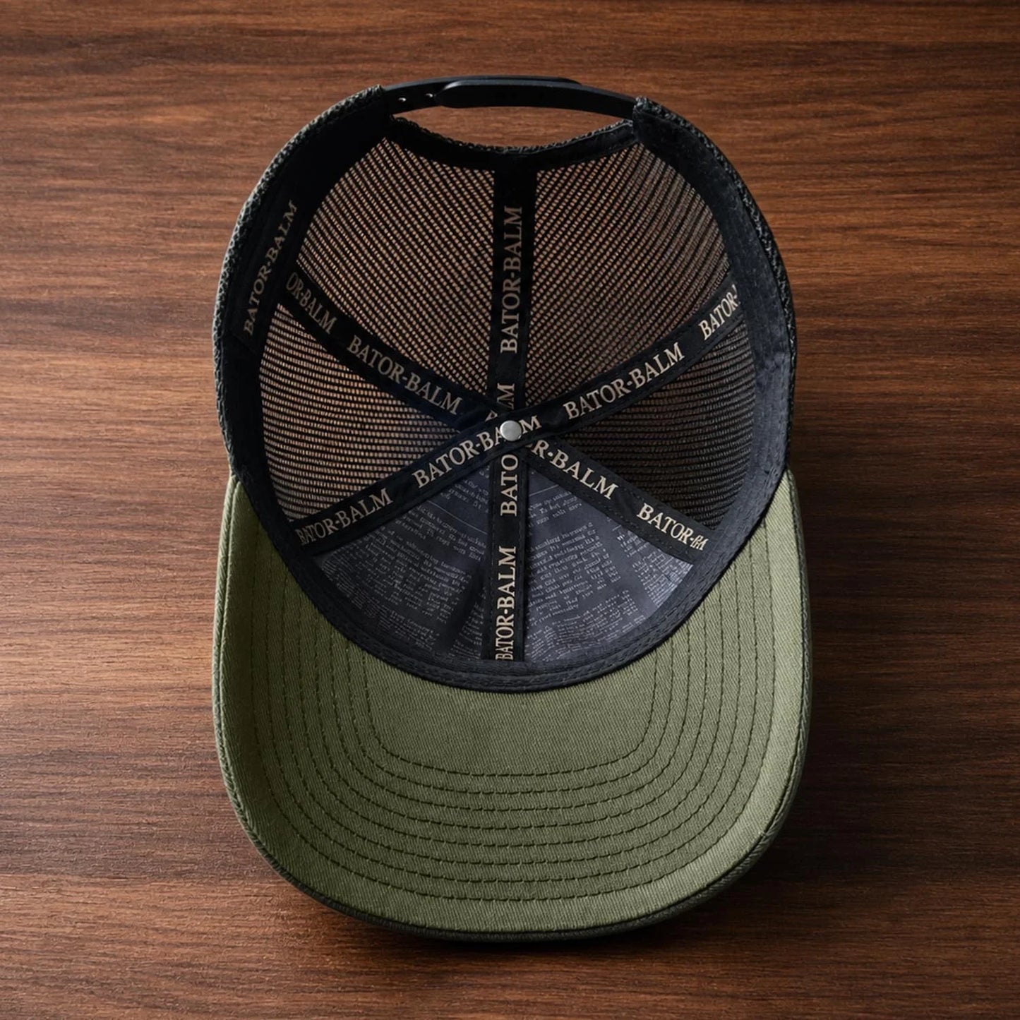 Trucker Hat with Leather Patch
