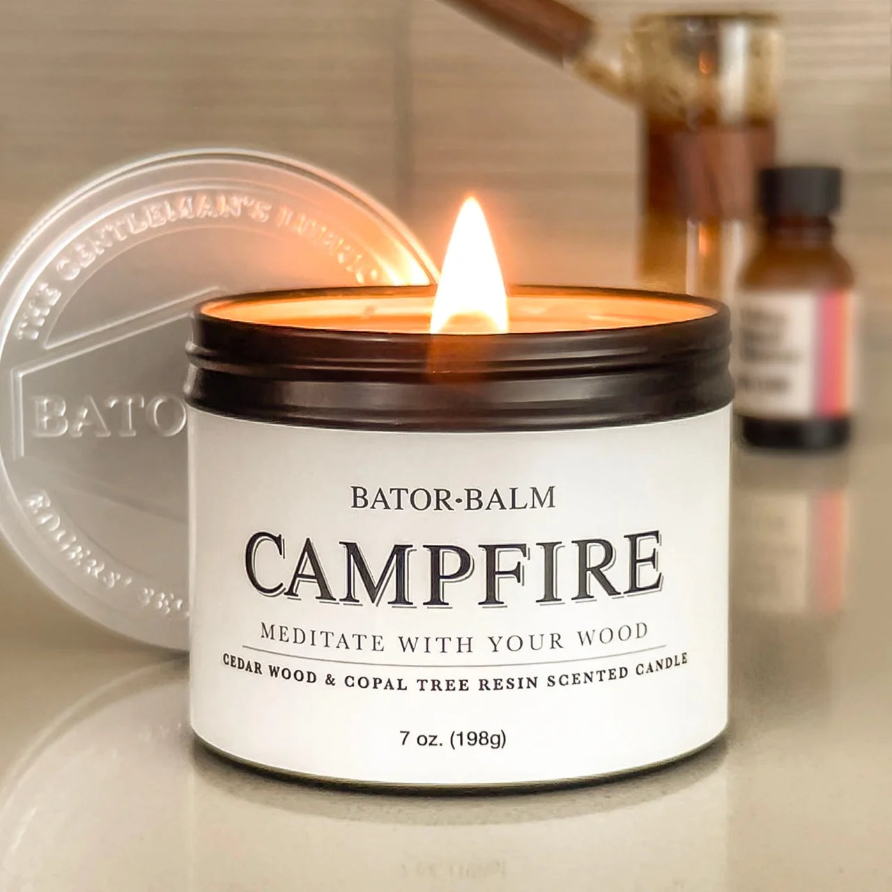 Camp Fire - Crackling Bator Balm Candle
